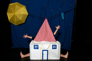 Socke, Mond und Sterne